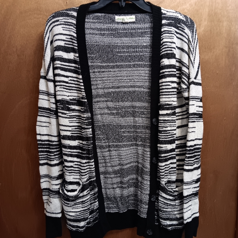 Starring At Stars  Monochrome Knit Sweater